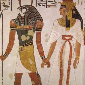 Pintura tumba de Nefertari