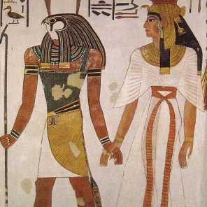 Pintura tumba de Nefertari